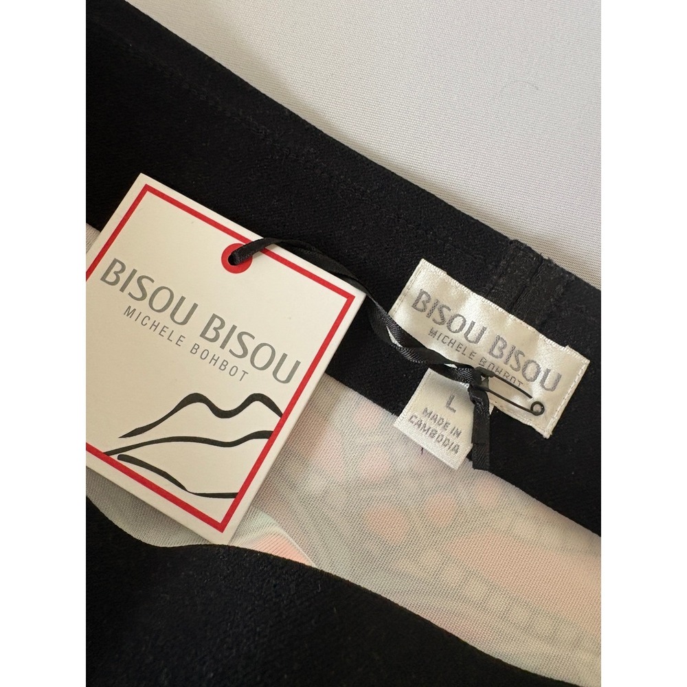 Bisou Bisou Michele Bohbot Bohemian Paisley Pencil Skirt Large NWT - Picture 7 of 10
